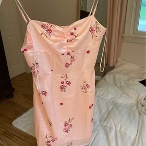 Princess Polly pink mini dress